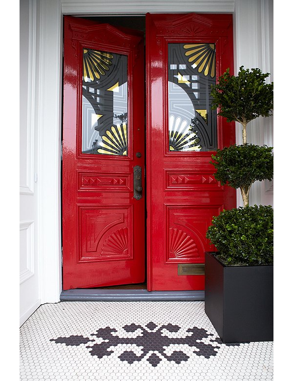 inspiration for a front door makeover